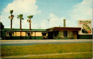 Postcard The Green Frog Restaurant on Lee Avenue in Waycross, Georgia