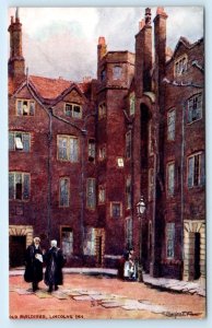 LONDON, UK ~ TUCK Inns of Court & Chancery LINCOLN'S INN Charles Flower Postcard