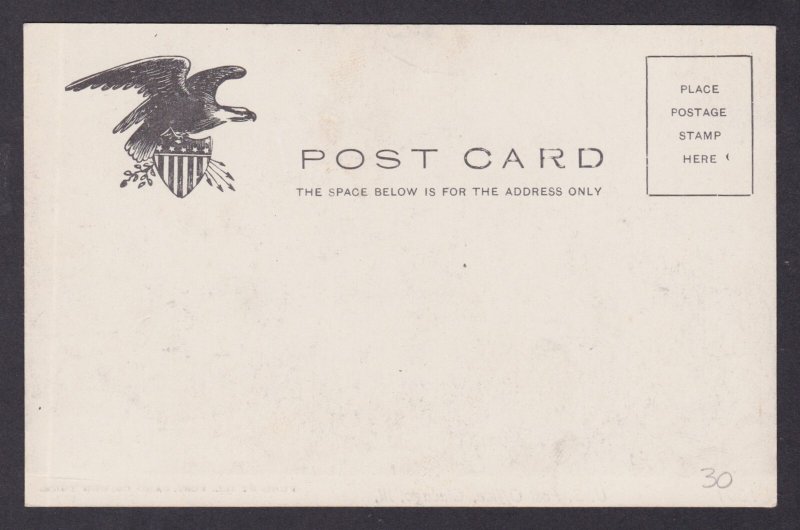 Postcard, United States, Chicago IL, Post Office Building