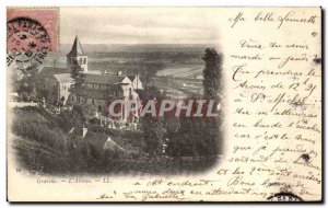 Old Postcard Graville L Abbaye