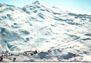 New Zealand Otago Coronet Peak Aerial View Of Ski Fields