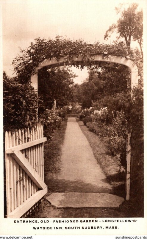 Massachusetts South Sudbury Longfellow's Wayside Inn The Old Fashioned G...