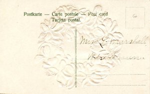 Greeting - General, Floral     (glitter)