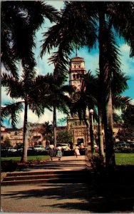 Vtg Rio Piedras PR University of Puerto Rico Campus Roosevelt Tower Postcard