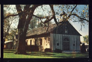 Cahokia, Illinois/IL Postcard, Holy Family Log Church