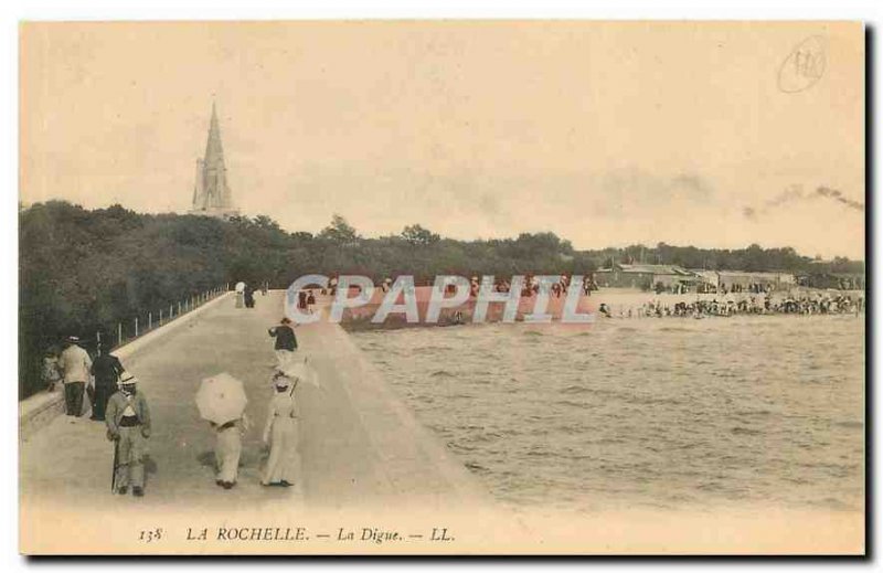 CARTE Post Old La Rochelle La Digue