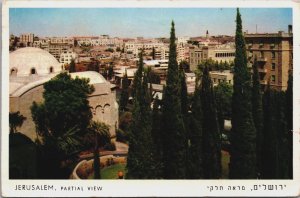 Israel Jerusalem Partial View Postcard C346
