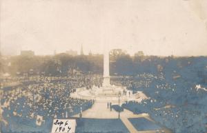 RPPC Dedication Ceremony Pres McKinley Monument Buffalo NY New York - Sep 6 1907