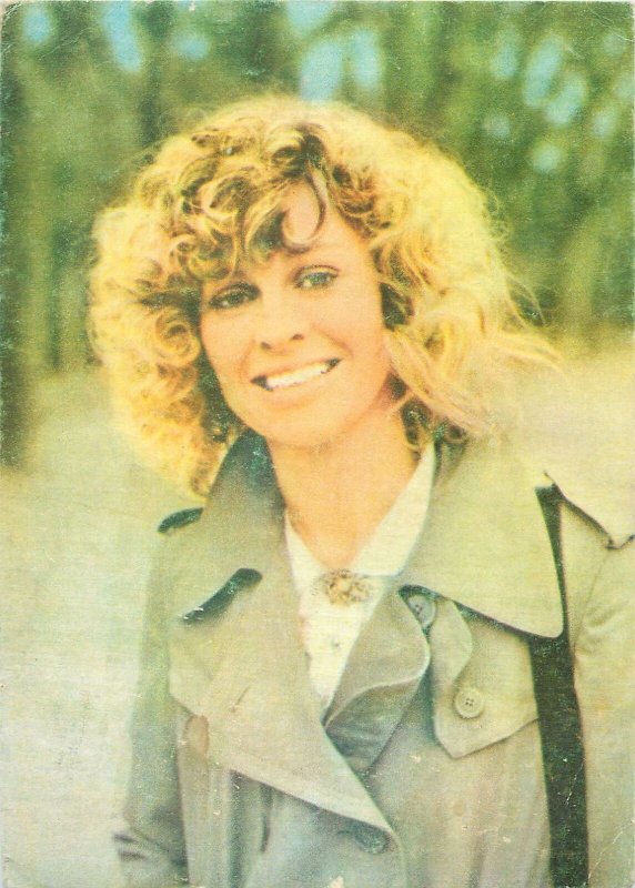 Actress ACIM Romania Postcard Julie Christie