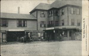 Hudson NH Post Office & Grocery Store c1910 Postcard