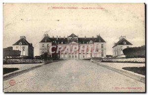 Old Postcard Brienne Le Chateau Facade Is Du Chateau
