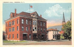 Firemen's Hall Fredonia, NY., USA New York Fire Department Unused 