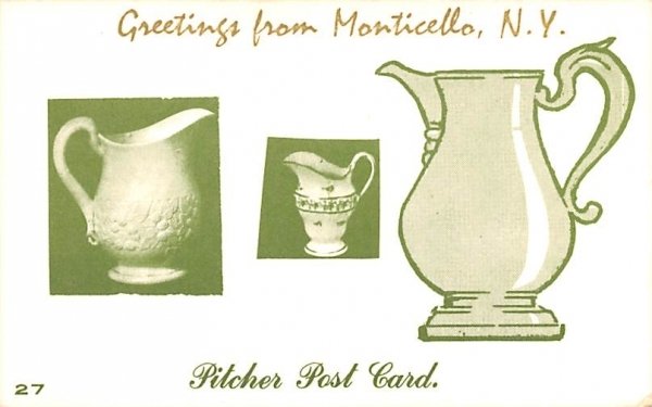 Greetings from Monticello, New York