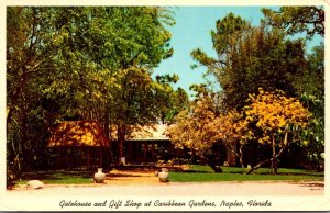 Florida Naples Caribbean Gardens Gatehouse and Gift Shop