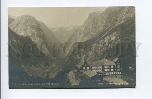 424237 NORWAY NAERODAL Hotel Stalheim Vintage Knudsen photo postcard