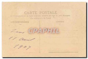 Old Postcard Sens panorama train