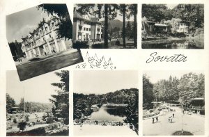 Postcard Romania Sovata multi view resort