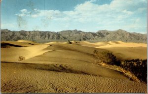 Desert Mountains Death Valley California CA VTG Vintage Postcard UNP Unused