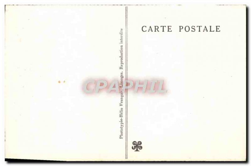 Old Postcard Padirac Puits Great Dome Great Pillars