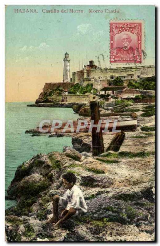 Postcard Old Havana Castillo del Morro Castle