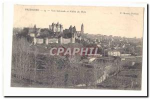 Bressuire Old Postcard General view and valley of Dolo