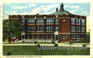 High School Bldg in Jefferson City, Missouri