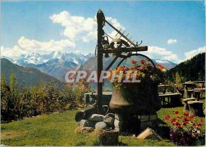Old Postcard Old Chauderon Valais