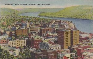 West Virginia Wheeling Showing The Ohio River