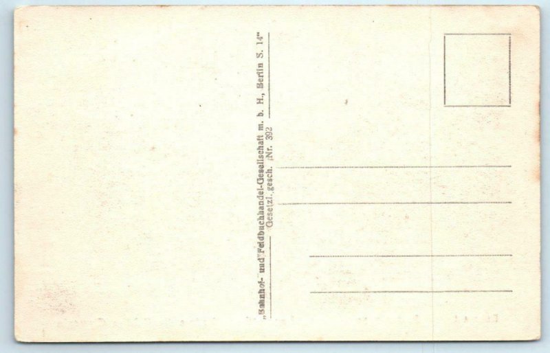 BUCHAREST, ROMANIA ~ Garden Scene GRADINA CISMEGIU c1910s-20s Postcard