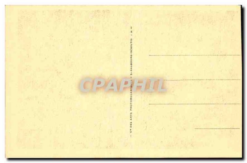 Old Postcard Bourges Hotel Lallement West Facade