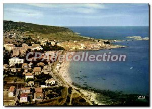 Postcard Modern Ile Rousse View Of The City And The Beach