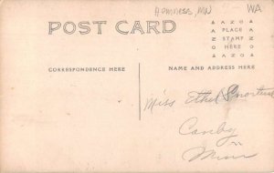 Minneota ? Minnesota Hemnes Church Outdoor Service Real Photo Postcard AA43229