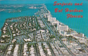 Florida Miami Aerial View Surfside and Bal Harbour