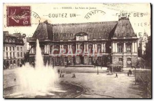 Old Postcard Rennes Courthouse