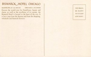 BISMARCK HOTEL Palace Theatre RKO CHICAGO Metropolitan Office Art Deco Vintage