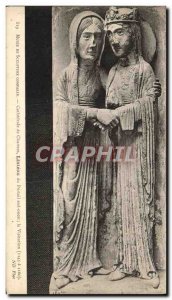 Old Postcard Cathedral of Chartres Visitation