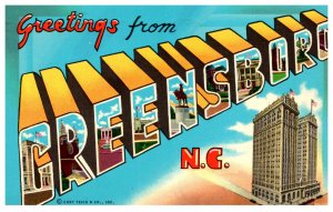 North  Carolina  Greensboro  LARGE LETTER