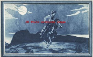 Advertising Postcard, Railway Express Agency, Pony Express, Century of Progress