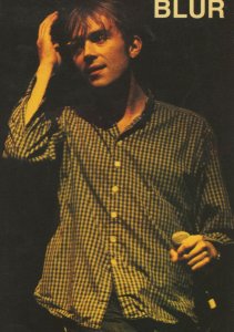 Damon Albarn Blur Rare Heroes Vintage Postcard