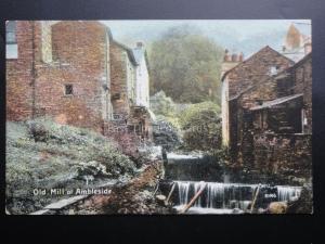 Cumbria: The Old Mill at AMBLESIDE - Old Postcard Pub by Shurrey's