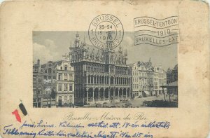 Postcard Europe Belgium Bruxelles maison du Roi 1910