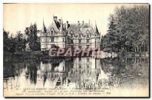 Old Postcard Azay le Rideau Indre et Loire