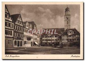 Modern Postcard Bad Mergentheim Marketplace