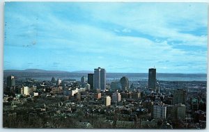 M-22581-1 View of the Business Section and Skyline of Montreal Quebec Canada