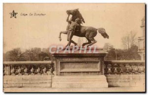 Old Postcard Liege The Horse Tamer Horse