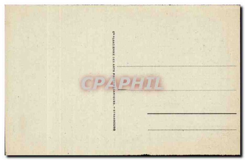 Strasbourg Old Postcard The Cathedral Astronomical Clock