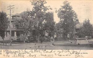 Hagerstown Maryland East North Street Scene Antique Postcard K23013