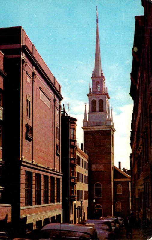 Massachusetts Boston Old North Church