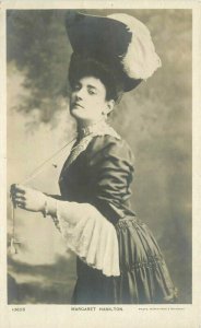 C-1910 Stage Actress Margaret Hamilton #10626 RPPC Photo Postcard Wrench 6228