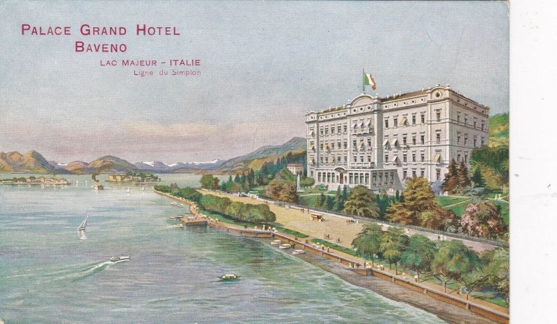 Italy Baveno Lake Maggiore Palace Grand Hotel Baveno sk4064